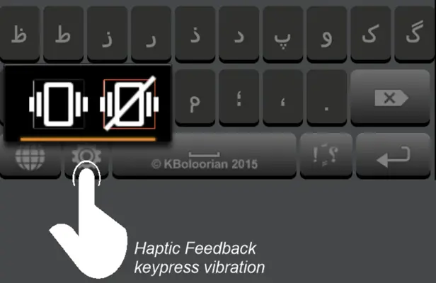 Farsi Keyboard android App screenshot 8